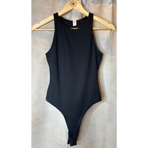 BP. Black High Neck Bodysuit Size XXS